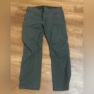Kuhl Konfidant Air Pants Mens 32x30 Dark Gray Vented Knee Crotch Hiking 5098